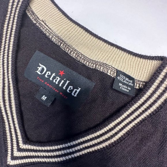 Detailed. Men’s sweater vest. Size‎ medium. - Picture 6 of 8